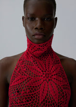 Load image into Gallery viewer, AW25 CROCHET 05 TOP RED
