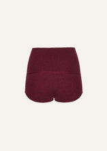 Load image into Gallery viewer, AW25 KNITWEAR 04 SHORTS BORDEAUX