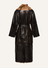 Load image into Gallery viewer, AW25 LEATHER 15 COAT BROWN