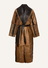Load image into Gallery viewer, AW25 LEATHER 15 COAT BROWN
