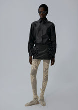 Load image into Gallery viewer, AW25 LEATHER 19 SHIRT BLACK