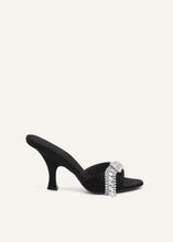 Load image into Gallery viewer, AW25 SANDALS SUEDE BLACK