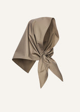 Load image into Gallery viewer, Cotton head scarf in grey