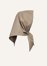 Load image into Gallery viewer, Cotton head scarf in grey