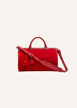 Load image into Gallery viewer, PF25 VARSOVIA BAG SUEDE RED