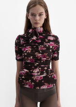 Load image into Gallery viewer, RE26 BLOUSE 06 BROWN PRINT