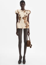 Load image into Gallery viewer, RE26 BLOUSE 12 CREAM PRINT