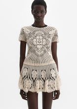 Load image into Gallery viewer, RE26 CROCHET 02 TOP CREAM