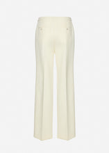 Load image into Gallery viewer, Straight-leg wool trousers in cream
