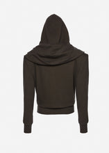Load image into Gallery viewer, Hooded sweatshirt in dark grey
