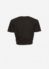 Load image into Gallery viewer, Knotted t-shirt in grey
