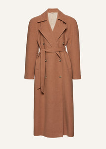 AW23 COAT 02 CAMEL