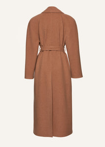 AW23 COAT 02 CAMEL