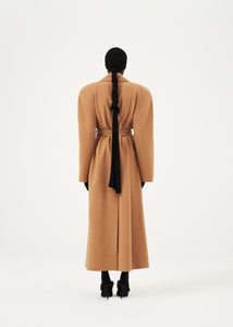 AW23 COAT 02 CAMEL