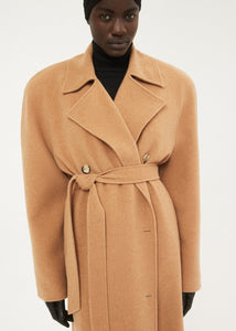 AW23 COAT 02 CAMEL