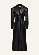 Load image into Gallery viewer, AW23 LEATHER 06 COAT BLACK
