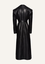 Load image into Gallery viewer, AW23 LEATHER 06 COAT BLACK
