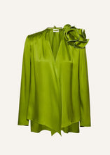 Load image into Gallery viewer, AW24 BLOUSE 04 GREEN
