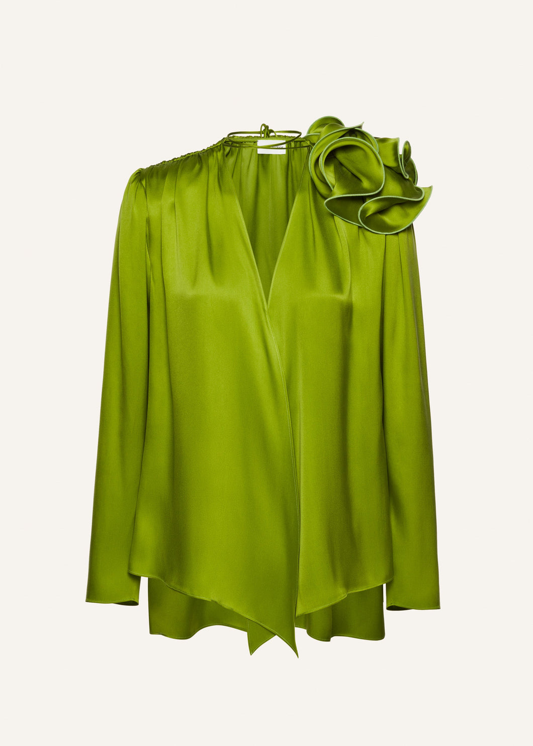 AW24 BLOUSE 04 GREEN