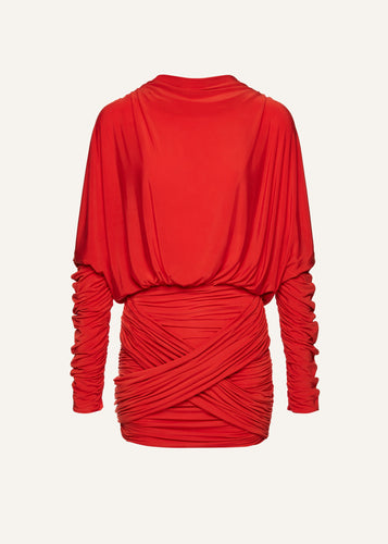 AW24 DRESS 12 RED