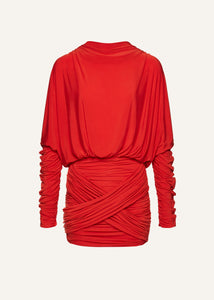 AW24 DRESS 12 RED