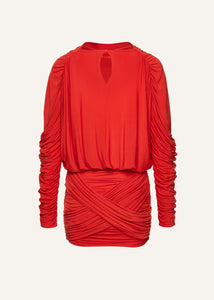 AW24 DRESS 12 RED