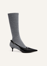 Load image into Gallery viewer, AW24 HIGH BOOTS KNIT GREY
