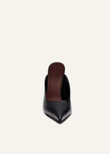 Load image into Gallery viewer, AW24 HIGH MULES LEATHER BLACK
