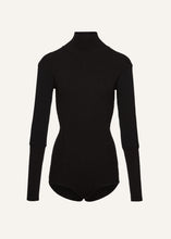 Load image into Gallery viewer, AW24 KNITWEAR 07 BODYSUIT BLACK
