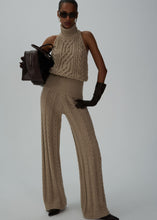 Load image into Gallery viewer, AW24 KNITWEAR 13 PANTS BEIGE
