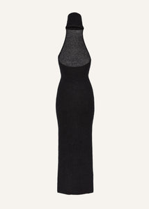 AW24 KNITWEAR 15 DRESS BLACK