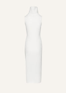 AW24 KNITWEAR 16 DRESS WHITE