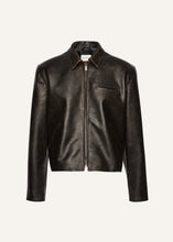 Load image into Gallery viewer, AW24 LEATHER 01 JACKET BROWN
