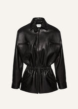 Load image into Gallery viewer, AW24 LEATHER 07 JACKET BLACK
