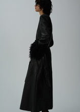 Load image into Gallery viewer, AW24 LEATHER 13 COAT BLACK
