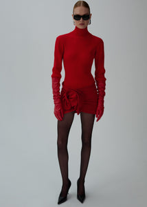 AW24 SKIRT 03 RED