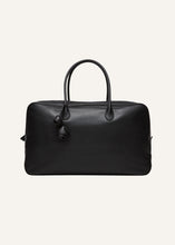Load image into Gallery viewer, Travel Brigitte bag in black leather
