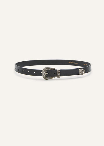 AW25 BELT 03 BLACK