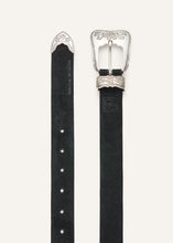 Load image into Gallery viewer, AW25 BELT 05 BLACK SUEDE
