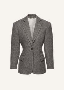 AW25 BLAZER 01 GREY