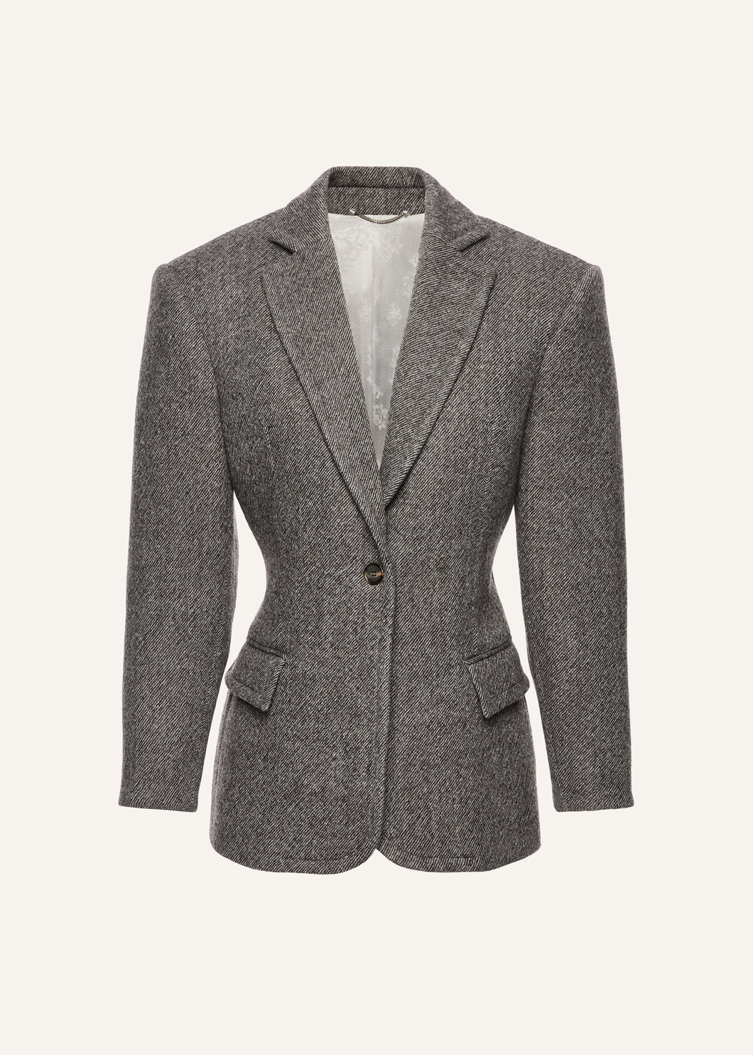 AW25 BLAZER 01 GREY