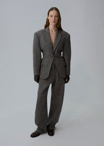 AW25 BLAZER 01 GREY
