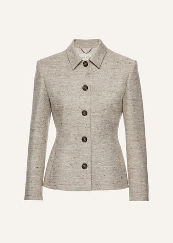 AW25 BLAZER 03 BEIGE