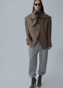 AW25 BLAZER 06 BEIGE