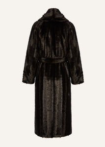 AW25 COAT 09 BROWN
