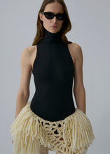 Load image into Gallery viewer, AW25 CROCHET 01 BODYSUIT BLACK
