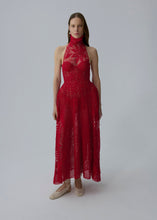 Load image into Gallery viewer, AW25 CROCHET 02 DRESS RED
