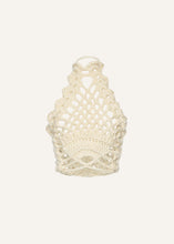 Load image into Gallery viewer, AW25 CROCHET 03 TOP CREAM
