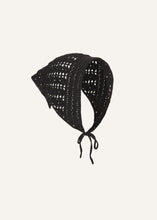 Load image into Gallery viewer, AW25 CROCHET 07 SCARF BLACK
