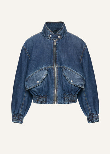 AW25 DENIM 02 JACKET DARK BLUE